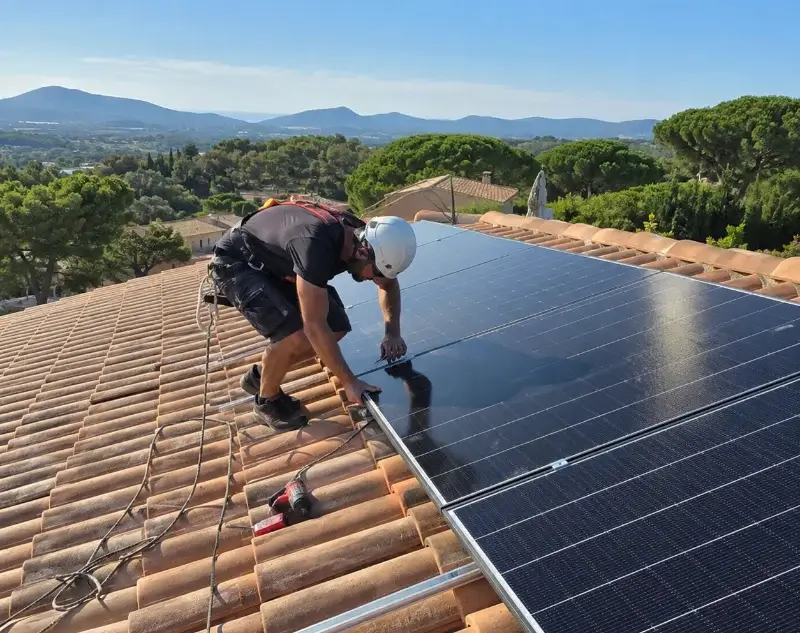 Installateur panneaux solaires Cessy — pose photovoltaïque sur toiture